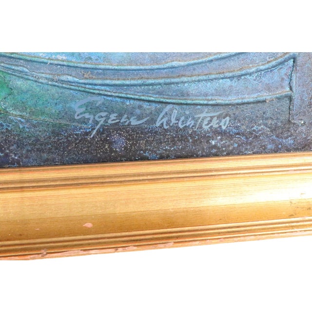 1960's Abstract Acrylic on Board by Eugene Winters For Sale - Image 13 of 17