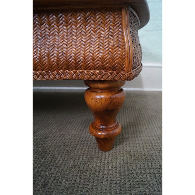 Tommy Bahama for Lexington Rattan Coffee Table Chairish