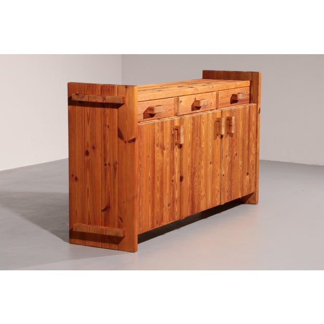 Wood Mid-Century Modern Christian IV Cabinet by Hans Frydendal, 1970s For Sale - Image 7 of 14