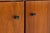 Edward Wormley for Dunbar Three-Bay Walnut & Brass Shelving System, 1952 For Sale - Image 10 of 10
