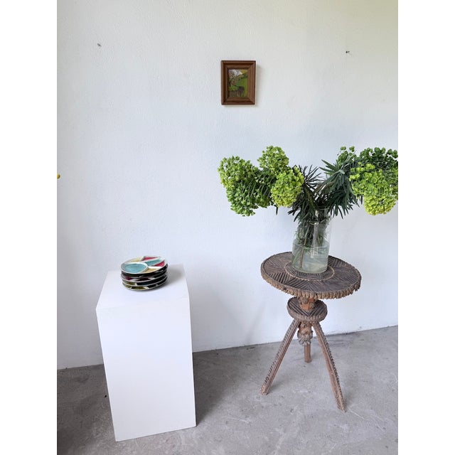 Ceramic Fondue Plates by Hugo Kohler, 1970s, Set of 5 For Sale - Image 7 of 18
