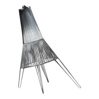 A Cote Table, Small in Dark Gray For Sale