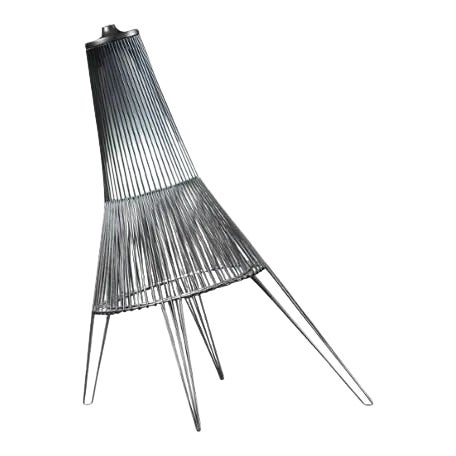 A Cote Table, Small in Dark Gray For Sale