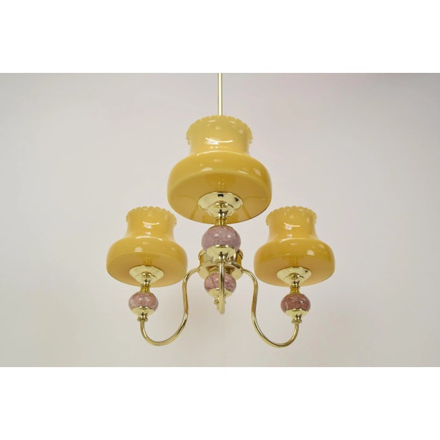 Mid-Century Chandelier, 1960s For Sale - Image 6 of 13