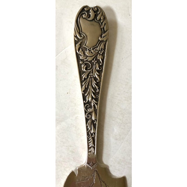 Sterling Fish Server For Sale - Image 4 of 6