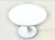 White Round Docksta Tulip Table in White from Ikea, 2010s For Sale - Image 8 of 14