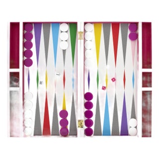 Checkerboard Backgammon Set For Sale