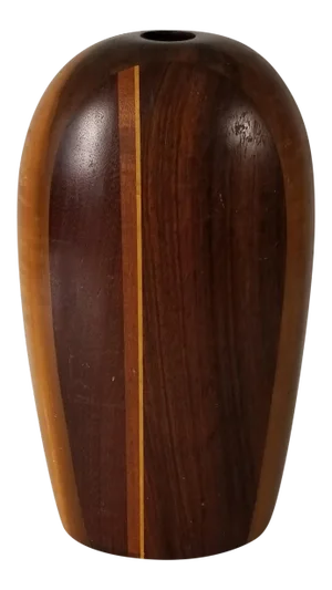 Paul La Montagne Art Turned Wood Vase