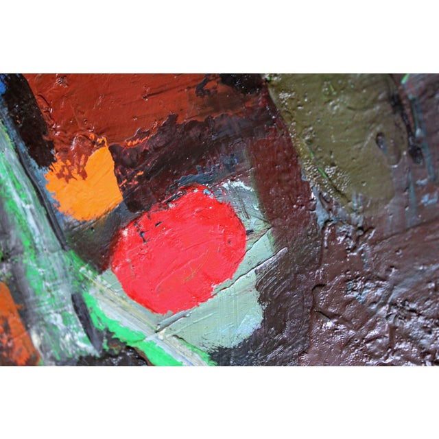 Aleksandr Rodin, Landscape by the River, Oil on Cardboard, 1970s For Sale - Image 6 of 9