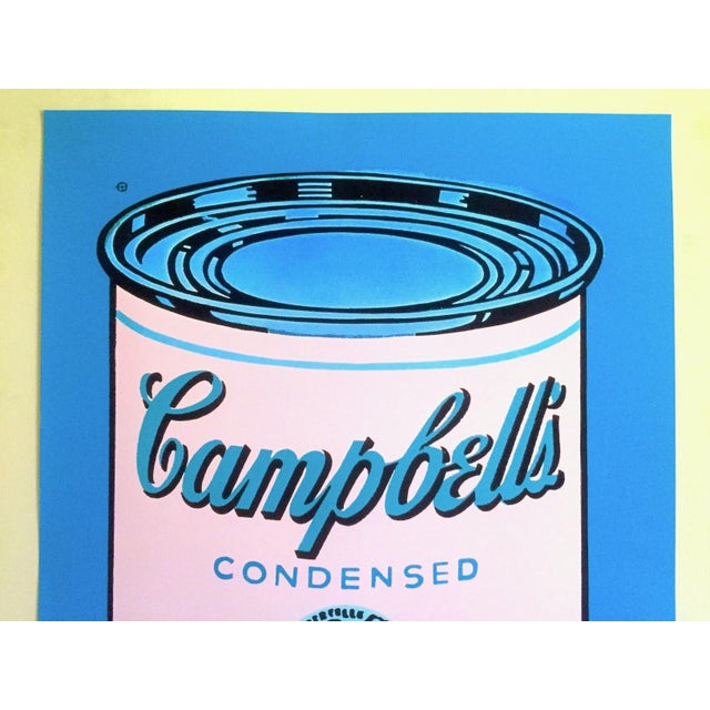 Andy Warhol Foundation Lithograph Print Pop Art Poster " Campbell's