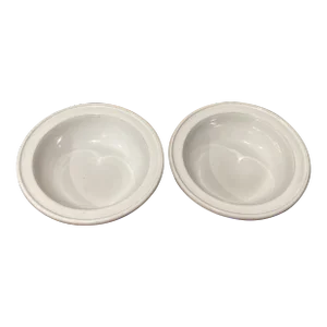 Vintage Original Bennington Potters Glazed Bowls Vermont 1968 - Set of 2