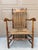Early 19th Century New England Maple & Ash Armchair With Rush Seat For Sale - Image 4 of 14