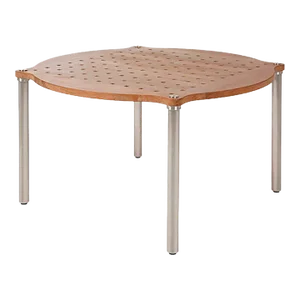 Giati by Walters Wicker 46" Square "Fifty-Five" Outdoor Dining Table