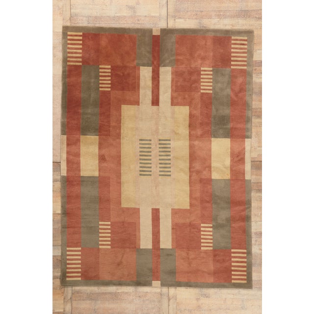 Modern Tibetan Rug, 08'00 X 10'10 For Sale - Image 10 of 10
