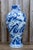Large Antique Chinese Blue and White Porcelain Vase, 1800s For Sale - Image 3 of 18