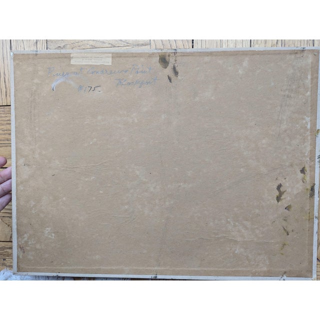 Textile Lester George Hornby Painting For Sale - Image 7 of 7