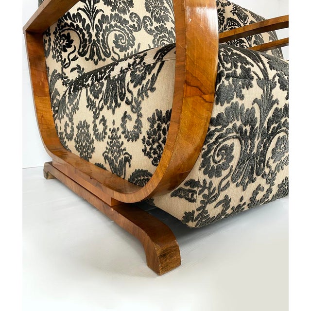 Set of Art Deco Armchairs, 1940 For Sale - Image 5 of 10