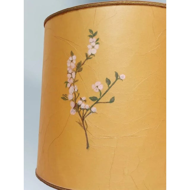 Art Nouveau Lacquered Wood Table Lamp, 1930s For Sale - Image 5 of 10