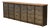 Six-Column Filing Cabinet with Oak Top by Strafor, 1950s For Sale