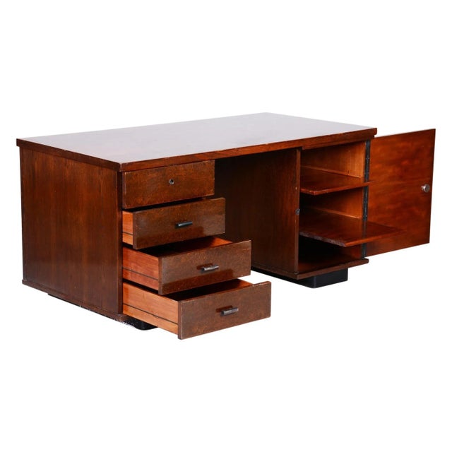 Art Deco Writing Desk by Jindřich Halabala, 1930s For Sale - Image 14 of 14