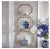 The Hudson Mirrored Wall Shelves - Set of 3 These generously-scaled and streamlined wall shelves are a lovely design...