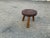 Wood 1980s Mid-Century Style Solid Walnut Stool For Sale - Image 7 of 9