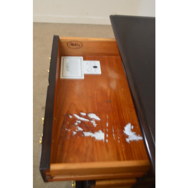 Stickley Mahogany Nightstands a Pair For Sale - Image 17 of 18