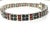 This is part of Chairish’s Fine Jewelry assortment. Gorgeous bracelet of Sterling Silver Plates in platinum (rhodium) with...