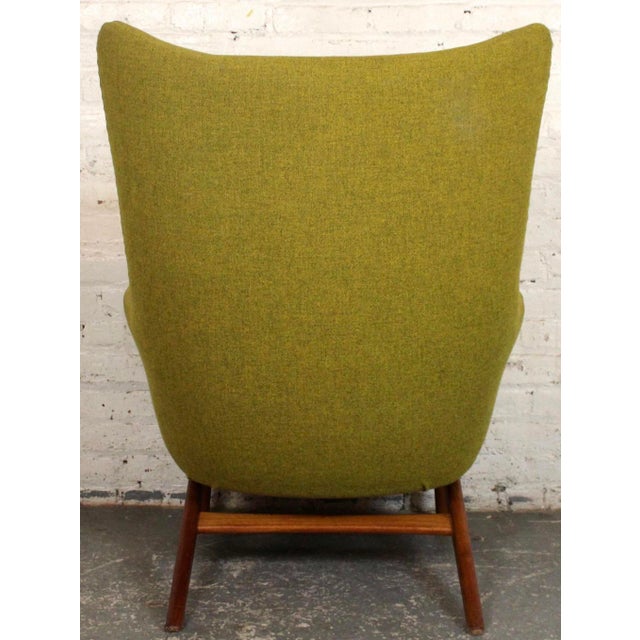 Textile Mid 20th Century H. W. Klein for Bramin Møbler Adjustable Chair For Sale - Image 7 of 14