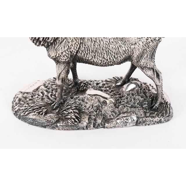 Tom Mackie, Stag Animalier, 1987, Sterling Silver For Sale - Image 12 of 16