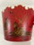1950s-70s Chinoiserie Red Toleware Cachepot or Jardiniere For Sale - Image 10 of 15