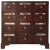 Federal Mahogany Footed Apothecary Chest For Sale - Image 11 of 11