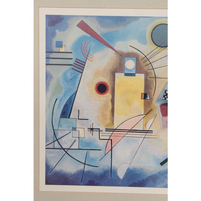 Wood Wassily Kandinsky Framed Print, 'Yellow-Red-Blue' For Sale - Image 7 of 18