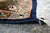 Vintage Indian Silk Handwoven Geometric Floral Medallion Area Rug Carpet 9 X 13' For Sale - Image 10 of 14