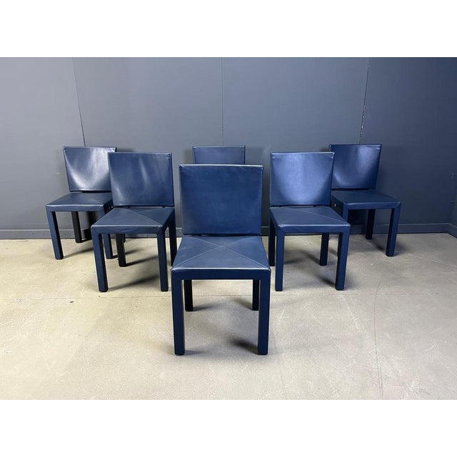 Arcadia Dining Chairs attributed to Paolo Piva for B&B Italia, 1980, Set of 6 For Sale - Image 3 of 12
