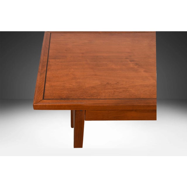 1960s 1960s MidCentury Walnut Desk Kipp Stewart for Drexel Declaration For Sale - Image 5 of 15