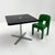 Black Plana Folding Table attributed to Giancarlo Piretti for Castelli, 1970s For Sale - Image 10 of 12
