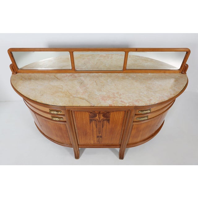 Metal French Art Nouveau Credenza by Maurice Dufrene, 1911 For Sale - Image 7 of 18