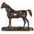 PIERRE-JULES MÊNE French, 1810-1879 "Ibrahim - Cheval Arabe Ramené d'Egypte no. 2" Sand-cast bronze with medium-brown...