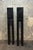 Modern 1980s Black Lacquered Pedestals - a Pair For Sale - Image 3 of 3