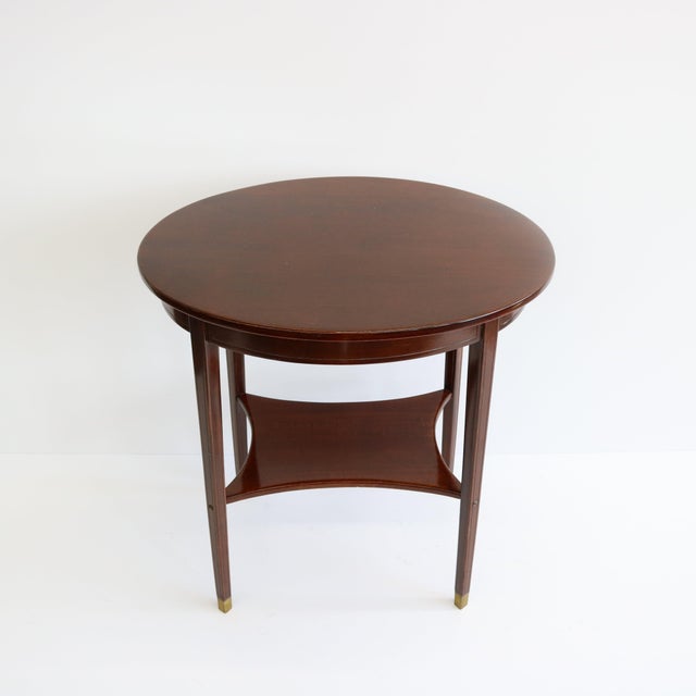 Oval Two-Tier Table, Austria, Circa 1905 For Sale - Image 10 of 18