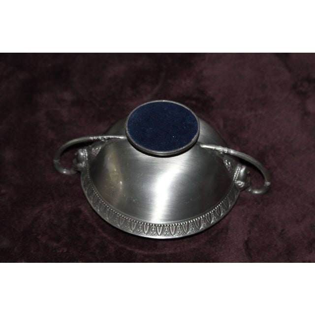 Vintage Silver Vase with Handles, 1950s For Sale - Image 15 of 16