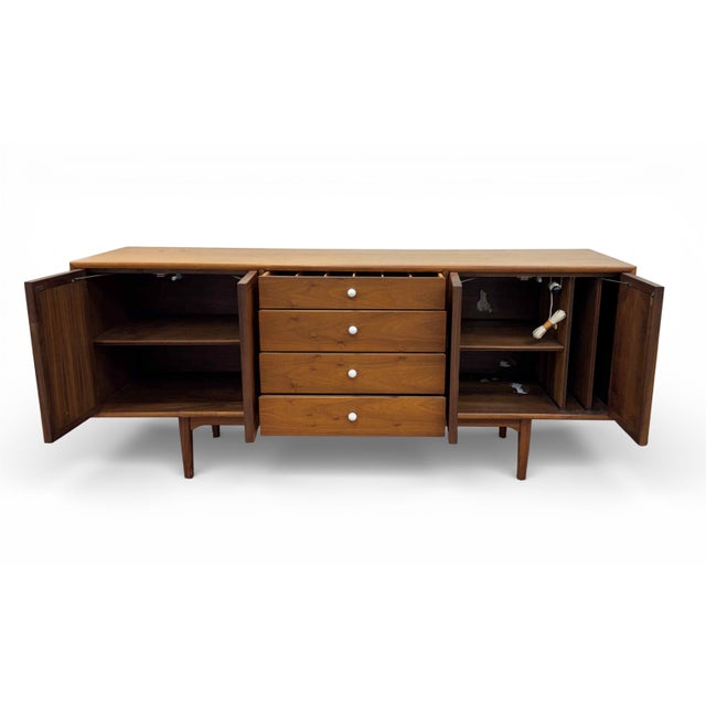 Kipp Stewart for Drexel Mid Century Modern Declaration Credenza or Buffet For Sale - Image 12 of 18
