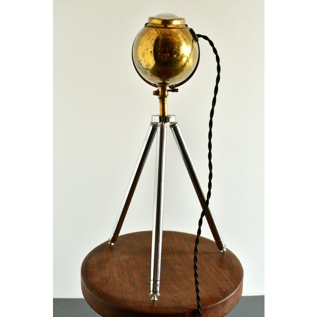 1920s SideRay Spotlight, Signed For Sale - Image 9 of 11