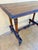 1930s 20th Century Turned-Leg Side Table With Castors, Victorian Style For Sale - Image 5 of 9