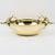 Large Gilded Brass Centerpiece Bowl With Stag Heads Handles For Sale In Atlanta - Image 6 of 7