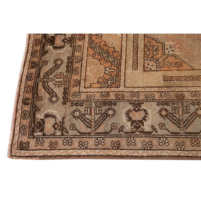 Textile Early 20th Century Antique Khotan Rug 7 X 11 For Sale - Image 7 of 13