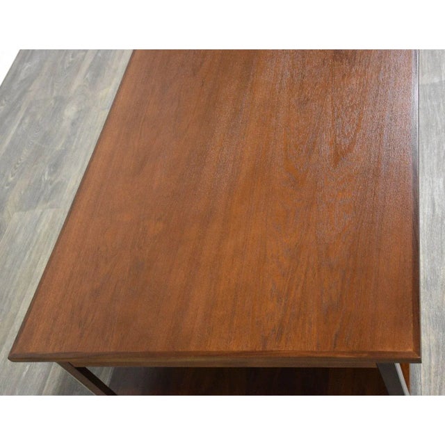 Paul McCobb Paul McCobb for Calvin Walnut Coffee Table For Sale - Image 4 of 9