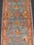 Early 21st Century Turkish Angora Oushak Runner With Denim Blue Field and Rust Motifs For Sale - Image 5 of 13