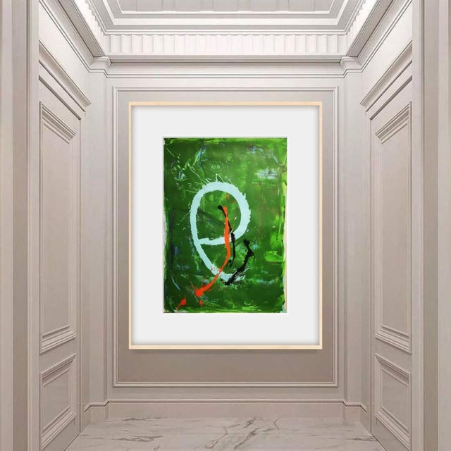 Alice Maier, The 5th Element Series: No. 5, 2024, Acrylic on Paper For Sale - Image 6 of 10